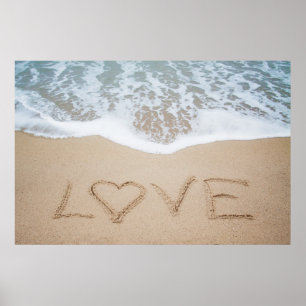 Strandkärlek II Poster