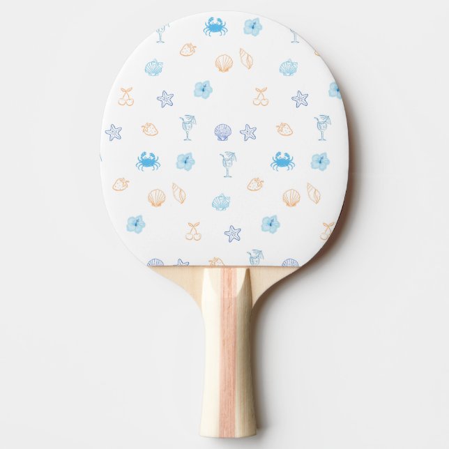 Strandklubbfödelsedag Pingisracket (Framsidan)