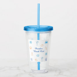 Strandklubbfödelsedag Take Away Mugg