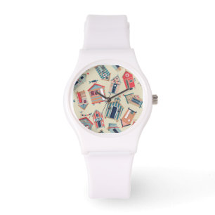 Strandkojamönster Armbandsur