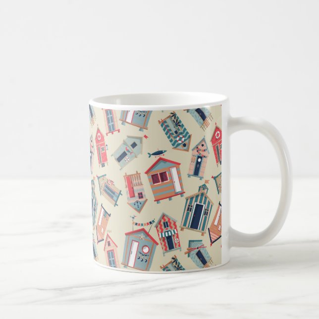 Strandkojamönster Kaffemugg (Höger)