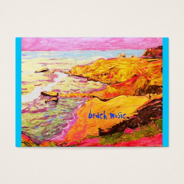 strandkoks av laguna visitkort (Framsidan)