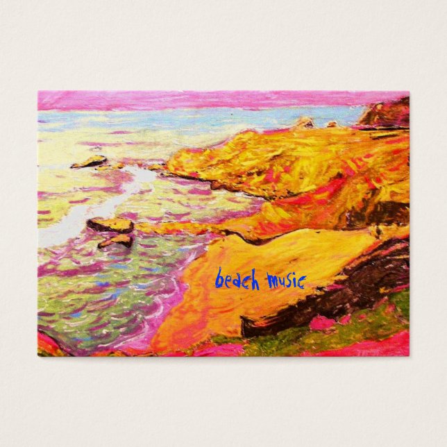 strandkoks av laguna visitkort (Framsidan)