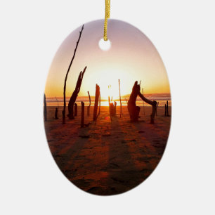 Strandkonst Julgransprydnad Keramik