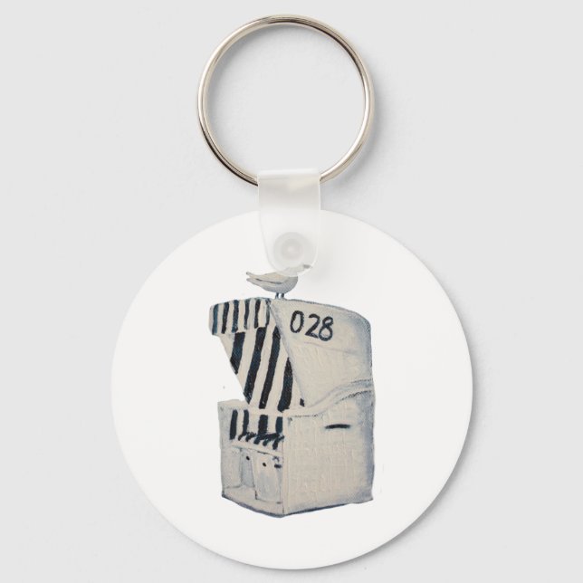 Strandkorb Nyckelring (Framsida)