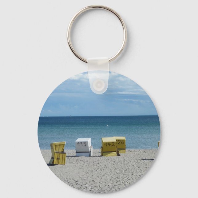 Strandkörbe Nyckelring (Framsida)