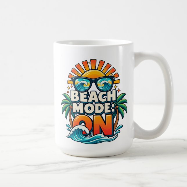 Strandläge: redo kaffemugg (Höger)