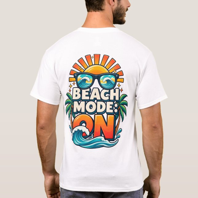 Strandläge: redo t shirt (Baksida)