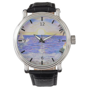 Strandlandskap Armbandsur