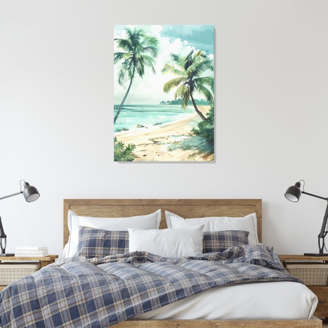 Strandlandskap Canvastryck (Insitu (sovrum))