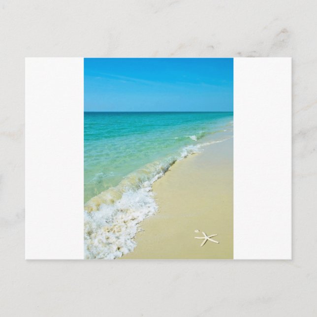 Strandlandskap Vykort (Framsida)