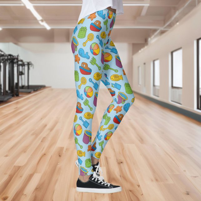 Strandleksaksikoner Leggings (Skapare uppladdad)