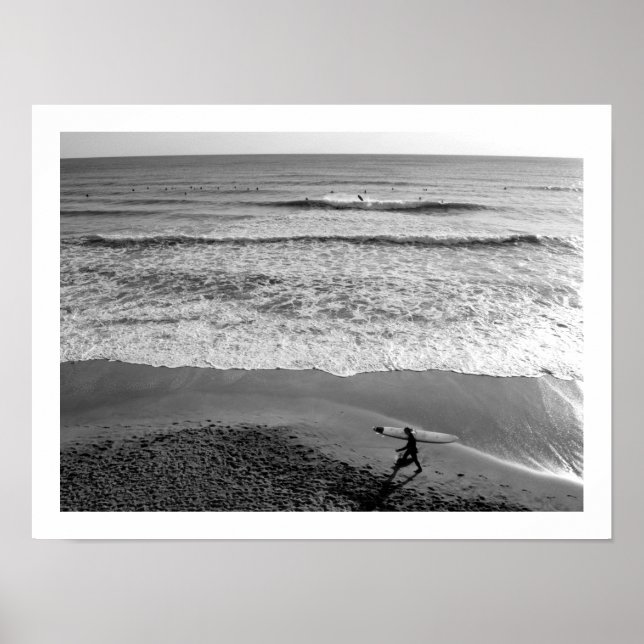 Strandliv - Sagami Bay, Japan  Poster (Framsidan)