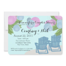 Strandlyktor Brudparsbjudning