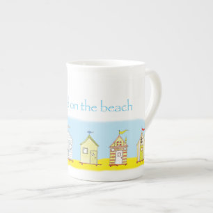Strandmugg Benporslin Mugg
