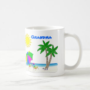 Strandmuggar, personligmormormuggar kaffemugg