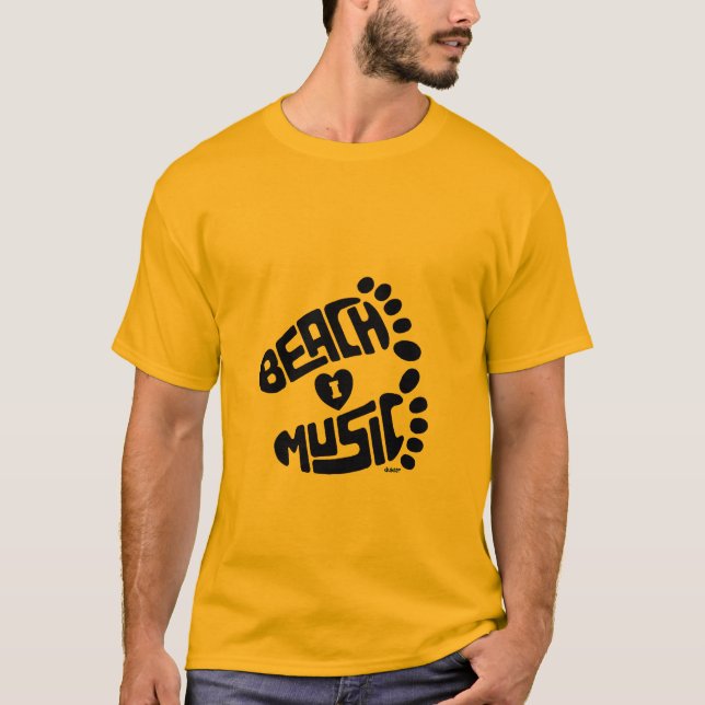 STRANDMUSIK TEE SHIRT (Framsida)