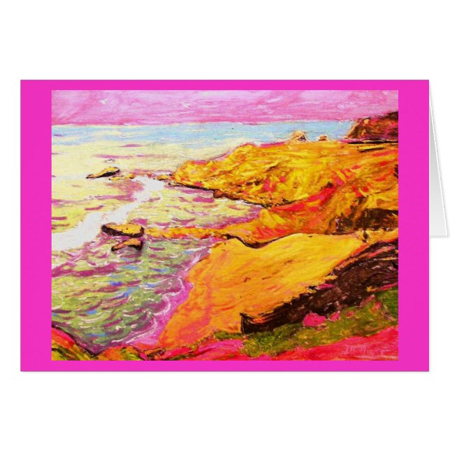 Strandmusikkonst Hälsningskort (Framsidan Horizontal)