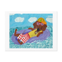 Strandnötning Dachshund