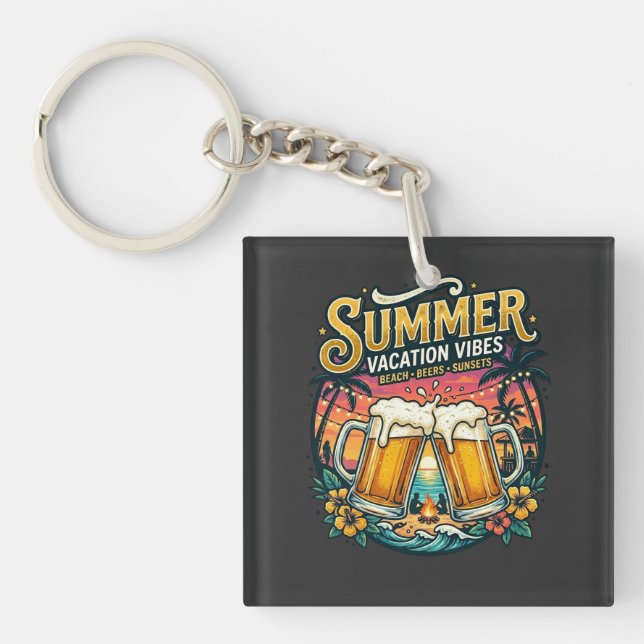 Strandöl och solnedgångar - sommarfest  (Framsidan)