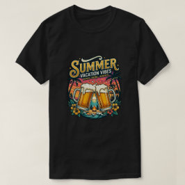 Strandöl och solnedgångar - sommarfest  t shirt