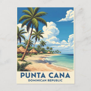 Strandparadis i Punta cana Vykort