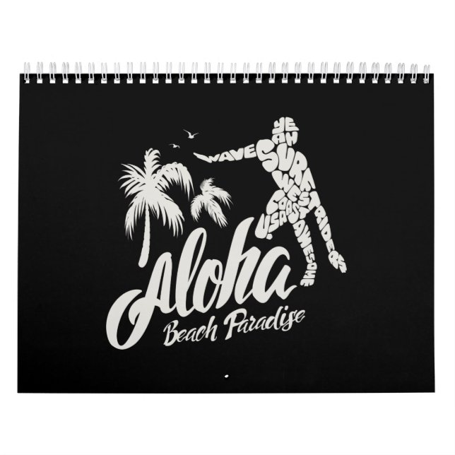 strandparadiset aloha kalender (Omslag)