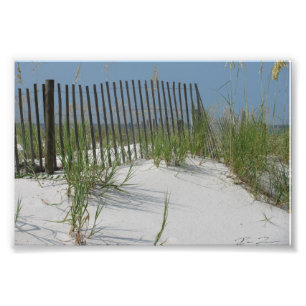 Strandplats Fototryck