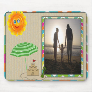 Strandplats, sol, Sand, Sandcastlefotomall Musmatta