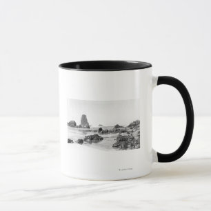Strandplatsen på kanonstranden, Oregon Mugg