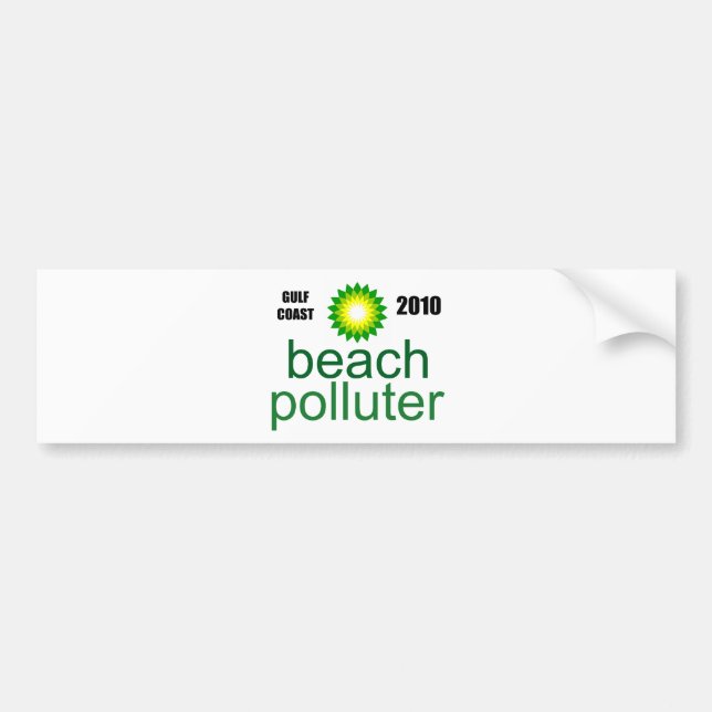 StrandPolluter - buktkusten 2010 Bildekal (Framsidan)