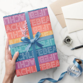 Strandpresentpapper, sommarpresentpapper presentpapper
