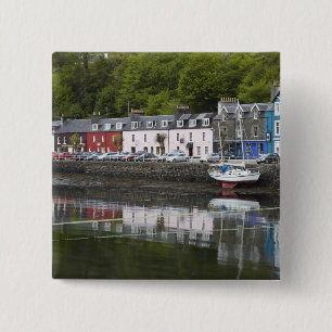 Strandpromenad, Tobermory, Isle of Mull, Skottland Knapp