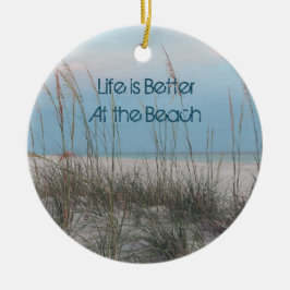 Strandprydnad Julgransprydnad Keramik