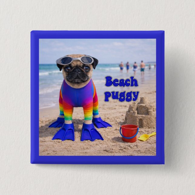 Strandpuggy Knapp (Framsida)