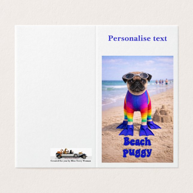 Strandpuggy Kort (Utsida ovikt)