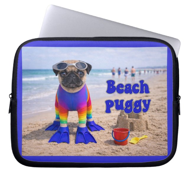 Strandpuggy Laptop Fodral (Framsidan)