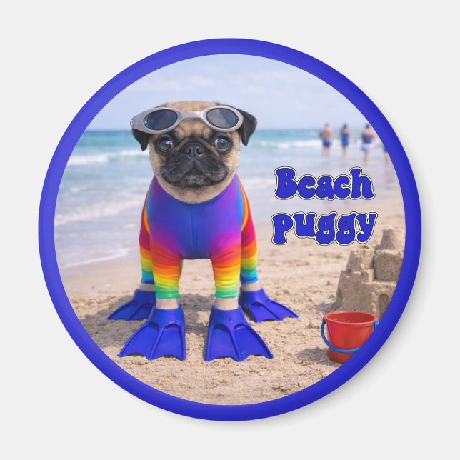 Strandpuggy Magnet (Framsidan)