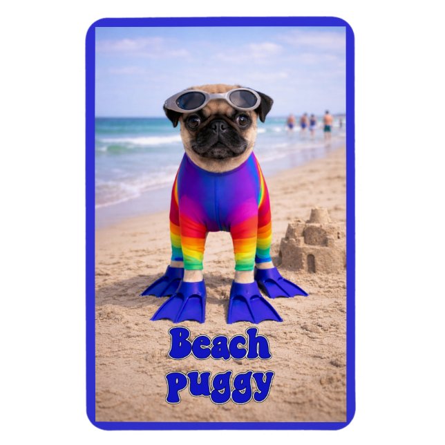 Strandpuggy Magnet (Vertikal)