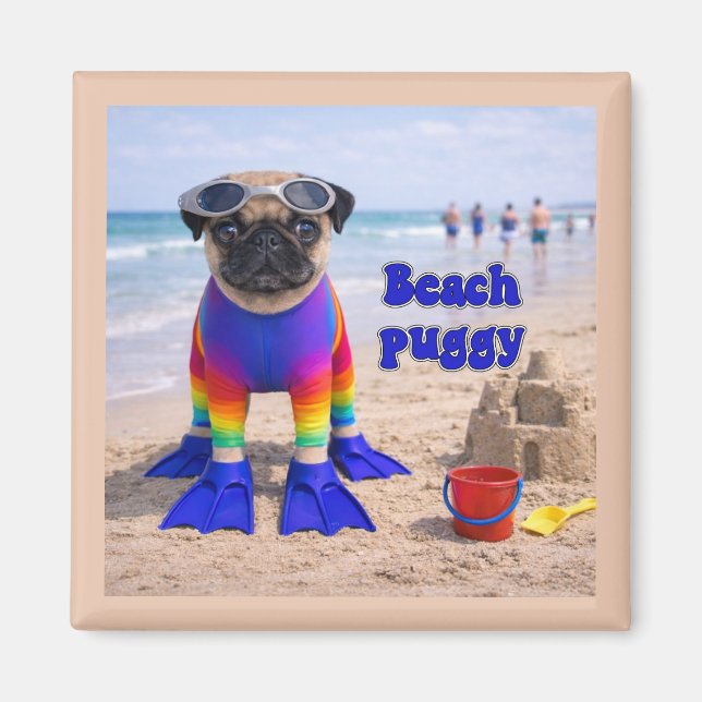 Strandpuggy Magnet (Framsidan)