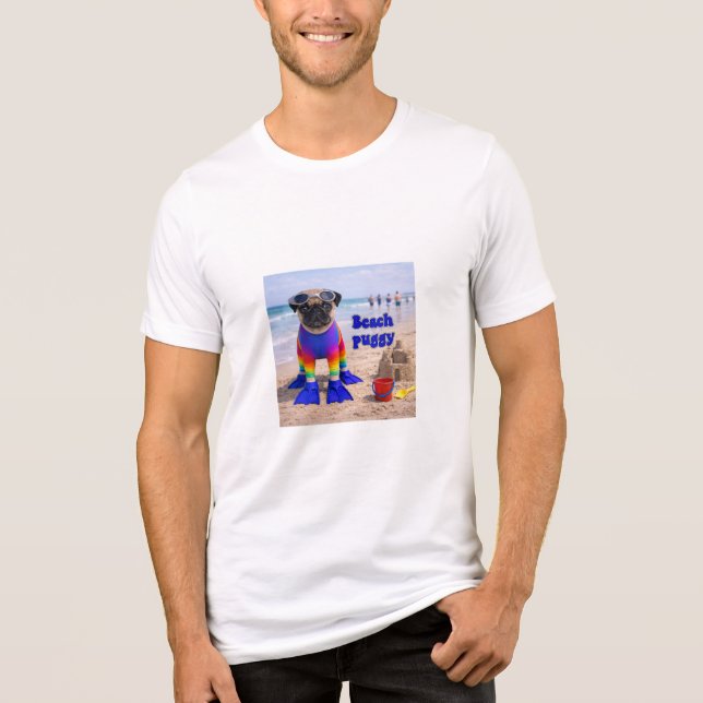 Strandpuggy T Shirt (Framsida)