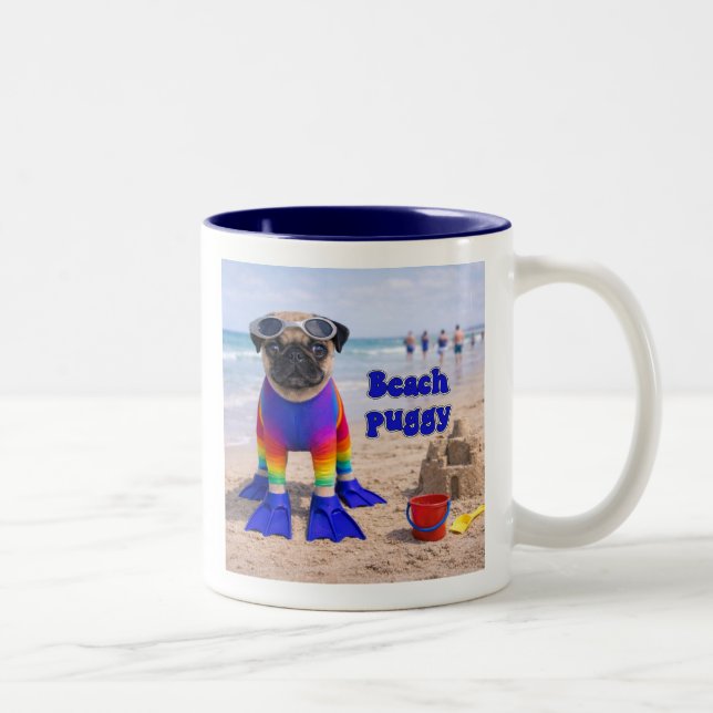 Strandpuggy Två-Tonad Mugg (Höger)