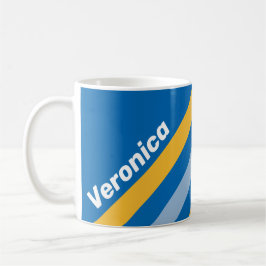 Strandränder med namn kaffemugg