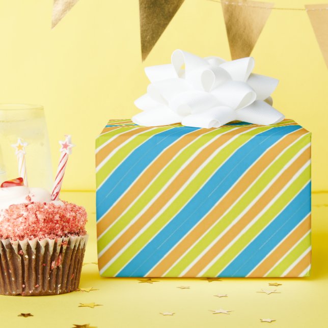 Strandränder Presentpapper (Födelsedagsfest)