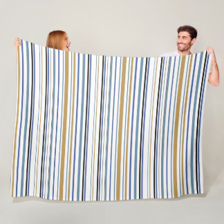 Strandrandiga kastfilt Kustkomfort Fleecefilt