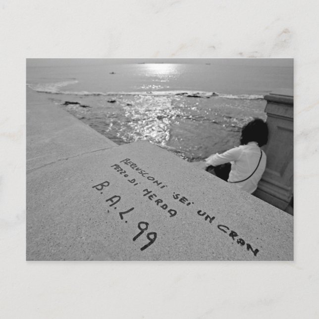 Strandreflektion Vykort (Framsida)