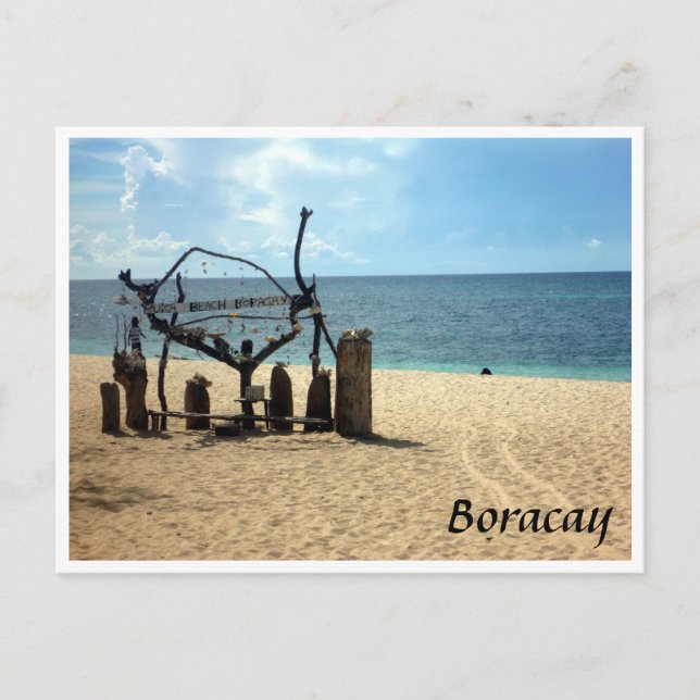 strandsand vykort (Framsida)