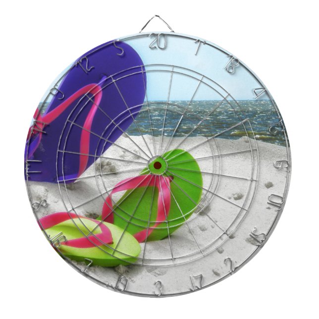 strandsandaler darttavla (Framsidan)