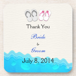StrandSandals som gifta sig tack Underlägg