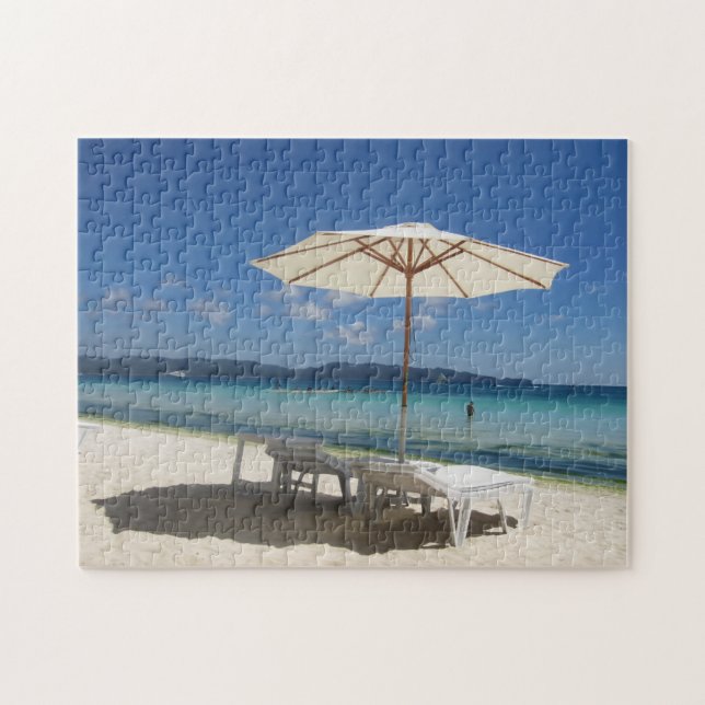 strandsäten i boracay pussel (Horisontell)